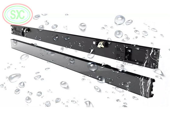 Fijnmazig full color P1.875 LED schapdisplay 900x60mm 800cd/m² Indoor Display