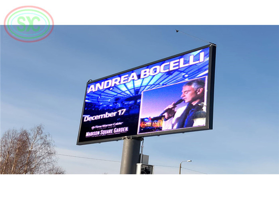 P10 LED-scherm voor advertenties Epitaxiale chip stroomvoorziening 320x160mm LED-module