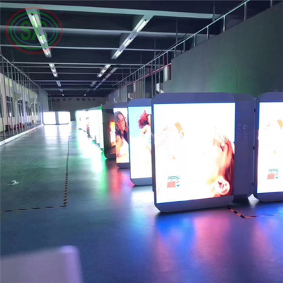 P10 LED-scherm voor advertenties Epitaxiale chip stroomvoorziening 320x160mm LED-module
