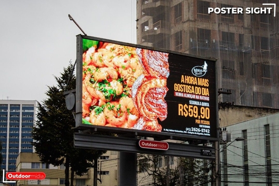 Buitengewone full-color LED-scherm P10 voor een hoge zichtbaarheid en maximale publiciteit in alle omgevingen