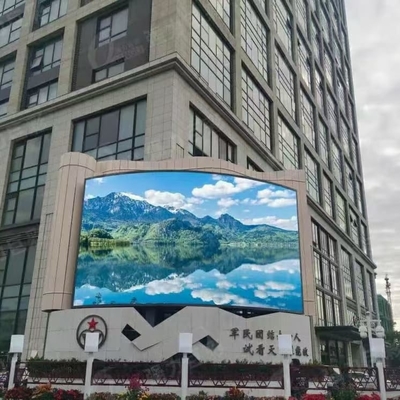 Buiten Full Color LED Display P6 Hoog lichtsterkte Waterdicht Reclame Vaste verhuur scherm met 5 en garantie en ondersteuning