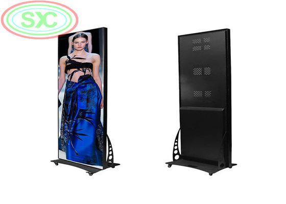 1/32 scan staande vloer LED-display binnenshuis P2.5 poster LED-scherm 640*1280mm