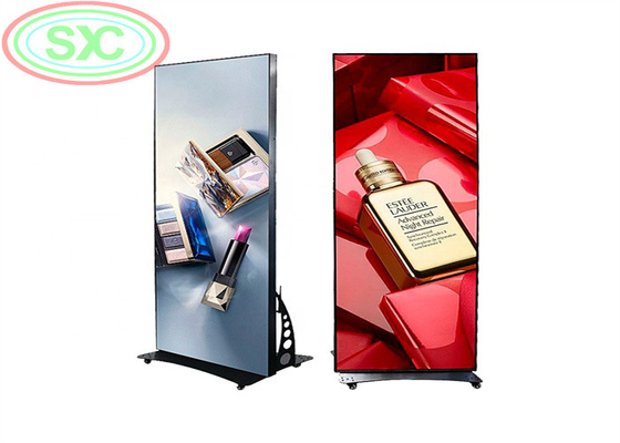 1/32 scan staande vloer LED-display binnenshuis P2.5 poster LED-scherm 640*1280mm