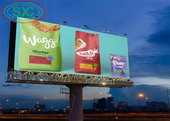 Helderheid waterdicht LED-displaybord met 5000 nits voor buitenreclame