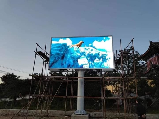 Vaste installatie Outdoor Full Color LED Display P10 P8 P6 P5 met Hoge Helderheid SMD3535 LED Chips voor Reclame Scherm