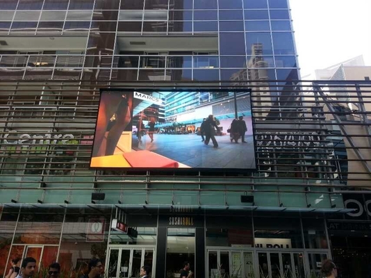 Vaste installatie Outdoor Full Color LED Display P10 P8 P6 P5 met Hoge Helderheid SMD3535 LED Chips voor Reclame Scherm