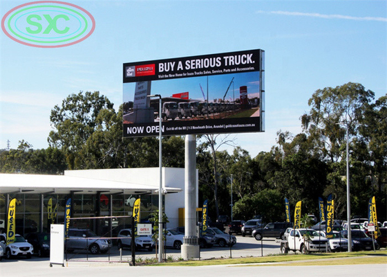 Stadswaardigheden buiten P10 LED billboard ondersteuning afstandsbediening