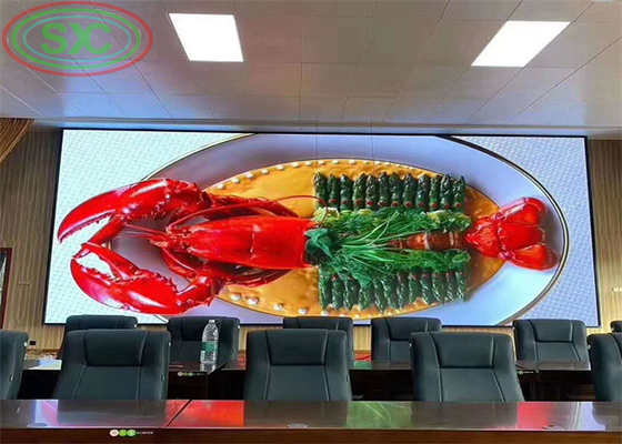 Gepersonaliseerd Full Color LED Die-Cast Aluminium Screen 2500 CD/Sqm Indoor LED Advertising Screen