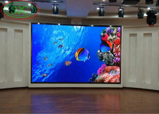 Vaste installatie binnen P5 LED-wand met een vernieuwingsfrequentie van 3840 Hz voor vergaderzalen