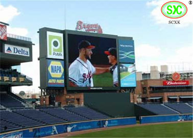 Waterdicht IP65 Sport Voetbal P10 Stadion LED-scherm 960*960mm groot video scherm