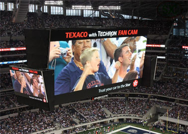 P10 Full Color Outdoor Sport Led Display met voor voetbal/basketbal stadion