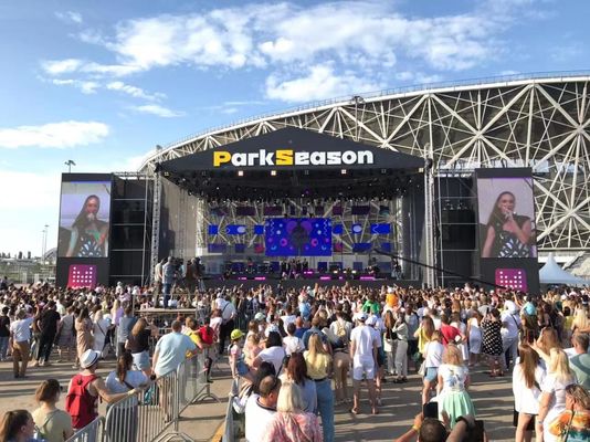 De volledige Kleuren van het Waterdichte Vaste Openluchtp10 960x960mm LEIDENE Adverterende Raad Vertoningsscherm