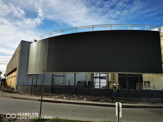 P10 ip65 maken het achter van de het schermvertoning van het de dienst open kabinet p10 openlucht volledige kleur geleide geleide paneel 320* 160mm voor adverti waterdicht