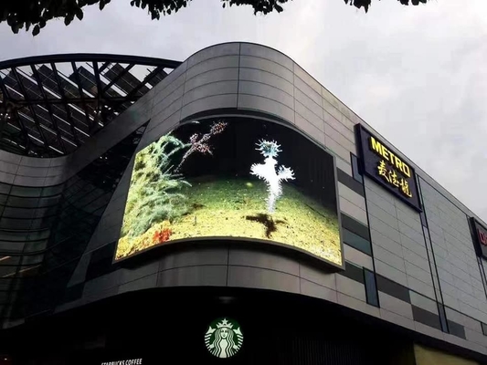 Hoge helderheid P6 nationstar SMD3535 openlucht waterdichte reclamehoogte - de kwaliteit bevestigde huur geleide vertoning