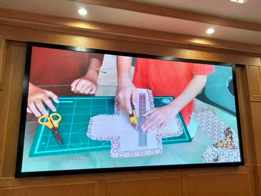 Gegooid aluminium scherm reclame groot HD P5 indoor winkelcentrum LED display
