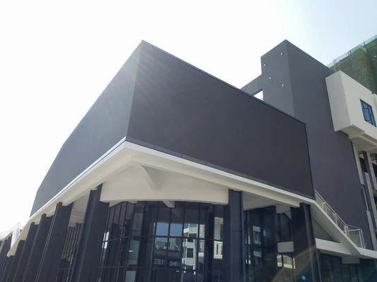 Buiten p6 192*192mm full color vaste installatie led display waterdicht kast reclame led scherm