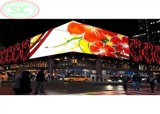 Buitengebied gigantisch LED-muur 3D 4k LED-scherm LED-bord Buitengebied P10 LED-scherm voor media-advertentie