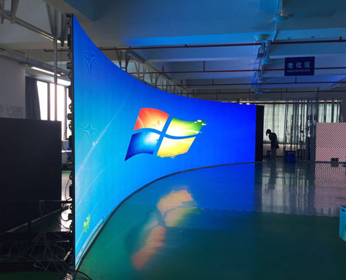 IP67 Buitenshuis 10.000 punten/m2 RGB LED Die-Cast Aluminium Scherm 960mmx960mm Kas