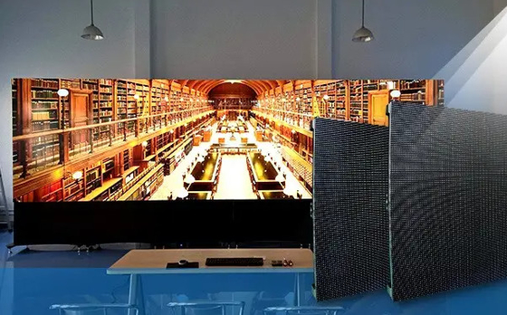 Indoor P2 HD Led Screen Die Casting Aluminium 640*640 Cabinets 3840Hz Refresh outdoor led screen display