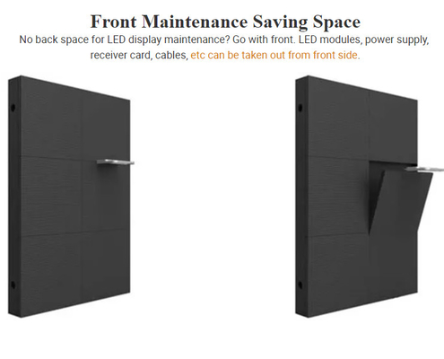 P2.5 Verhuur Inrichting Fixed Advertising Led Display Screen HD 3840Hz IP43 outdoor led display