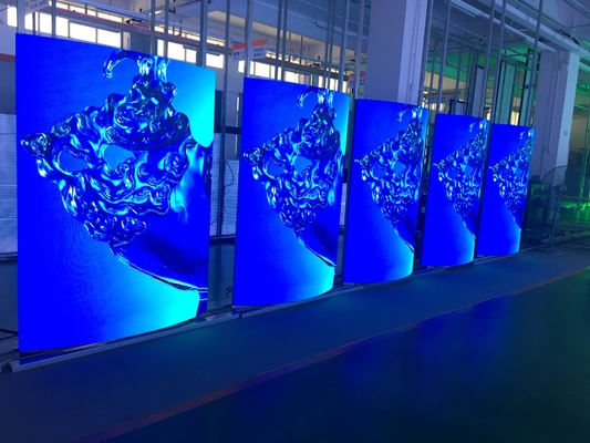 Binnenoplossingen Full Color LED-scherm P4 Wandmontage LED-videowandpaneel