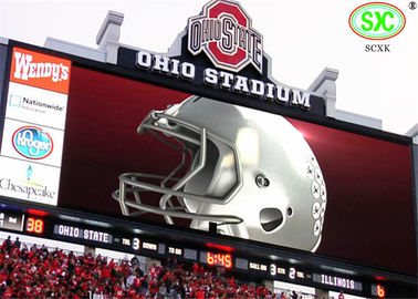 p10 stadion led display full color, led video scherm hoge helderheid stadion led display