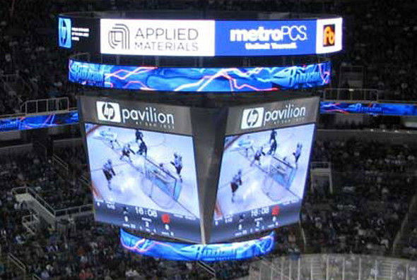 Sportscherm COB P2.5 Indoor Full Color Display IP34 3G WIFI System Control Resolutie 3840Hz