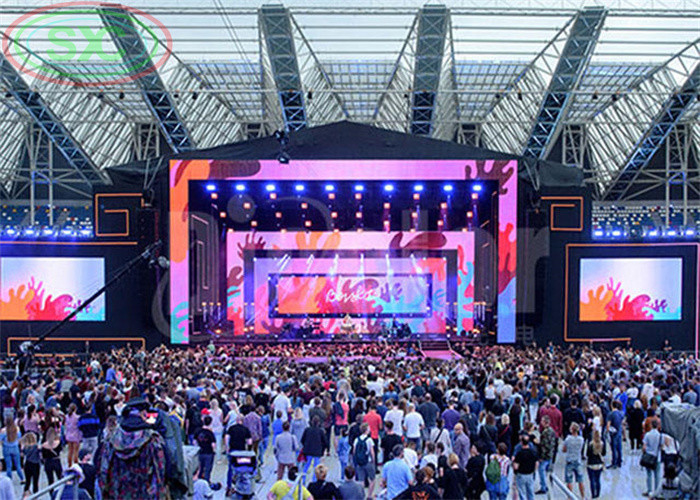 1/6 scanmodus China Full Color SMD P3.91 indoor LED-scherm voor reclame