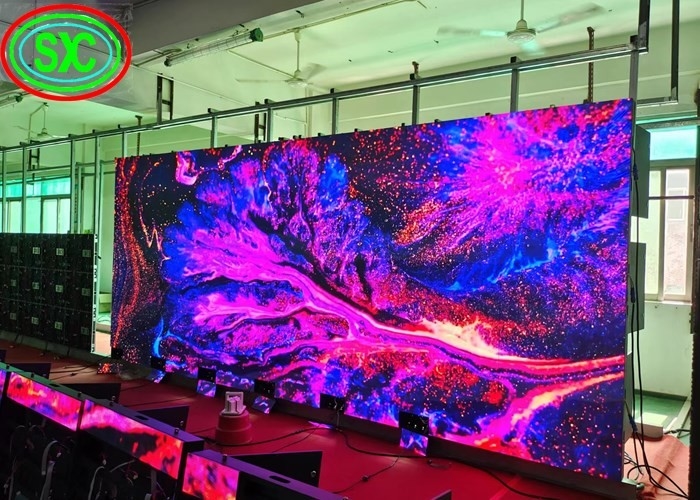 320*160mm Led Module GOB LED Display met 640*640MM kastgrootte en een hoge helderheid van 1500 bit