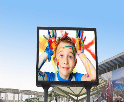 IJzeren kast P4 buiten LED-scherm maat 768mmx 768mm kast 1920Hz COB P0.9