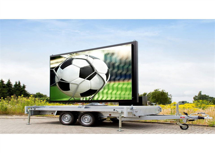 Full-color reclame-LED-schermen met tekstfunctie H 160 V 140 kijkhoek
