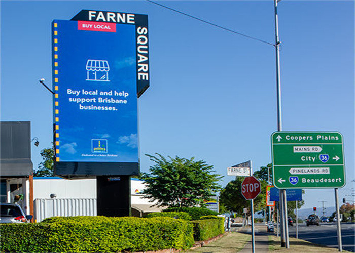 SMD2727 Outdoor Full Color LED-billboards voor winkelcentra en stadions