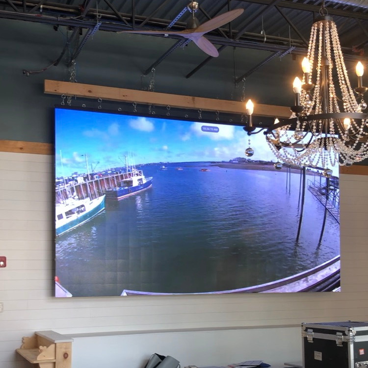 Indoor Fine Pitch Ultra Thin SMD P2 Full Color LED Display Screen voor stage bruiloftszalen