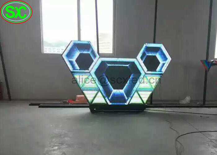 P5 het stadium het LEIDENE van DJ Scherm voor Bar, 5 Jaar LEIDENE van Garantiedj videovertoning