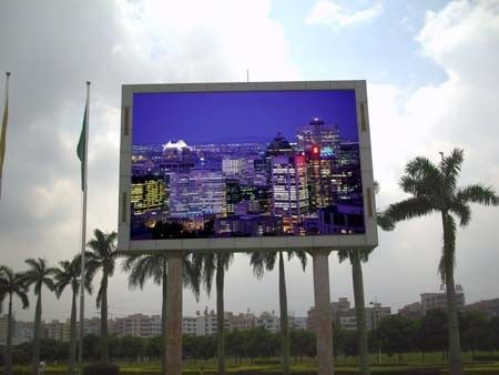 Buiten P10 Full Color Reclame Led Video Panels High Definition schermen
