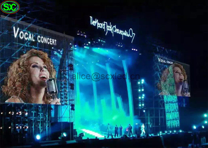 De super Dunne LEIDENE van het de Kleuren Flexibele Stadium van P2.5mm Binnen Volledige Schermen, 5 jaar garantie