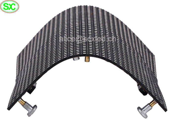 Binnen Flexibele Kromme Zachte Video LEIDENE Vertoningsmodule met de Magneet voordienst