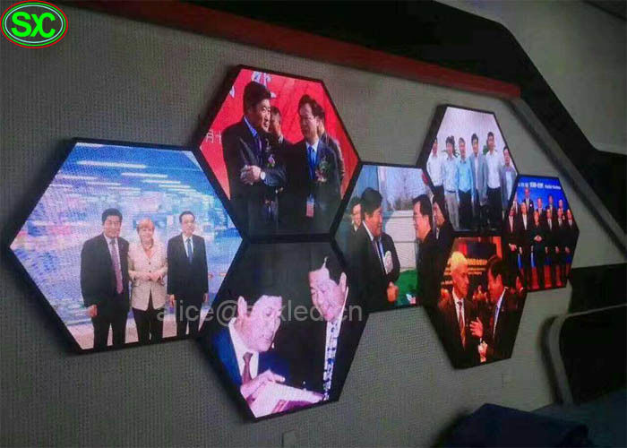 P3.9 LEIDENE van het Vorm het Videogordijn Vertoningsscherm voor Reclame, Hoge Resolutie