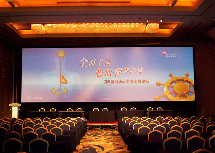 Volkleurig Achtergrond van het podium Huur Indoor Video Muur P3 Evenementen Led Screen