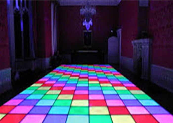 China SMD3535 Sound Active DJ Led Disco Dance Floor Warm witte straalpanelen