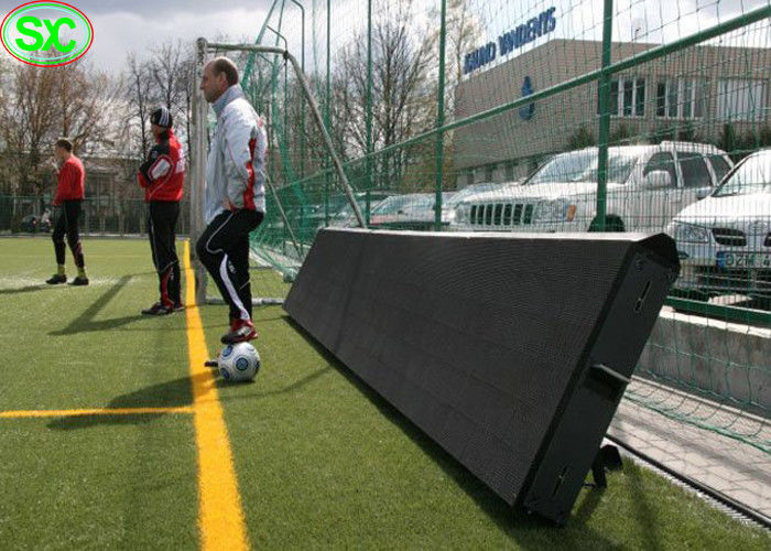 Geleide de Vertoningsschermen van de reclame de Videoperimeter Stadion met Zacht Beschermend Masker