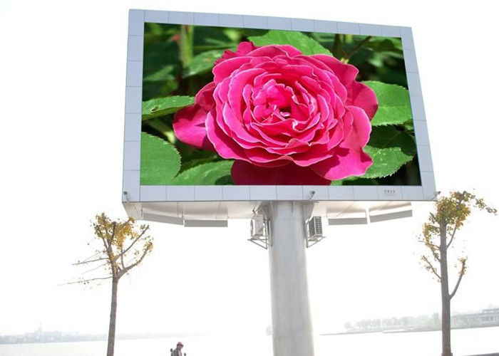 Buiten digitale billboard gemonteerde video volkleurige P10 groot LED-advertentie scherm