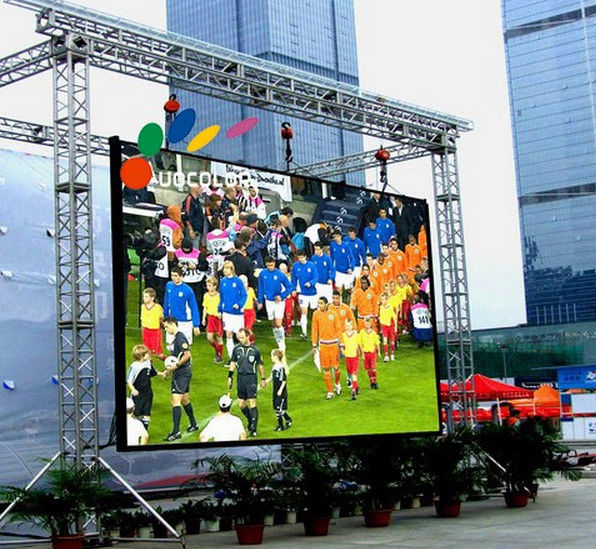 SMD1921 P3.91 outdoor led scherm 3840HZ helderheid 5500cd kasten 500mm x 500mm outdoor full color led display