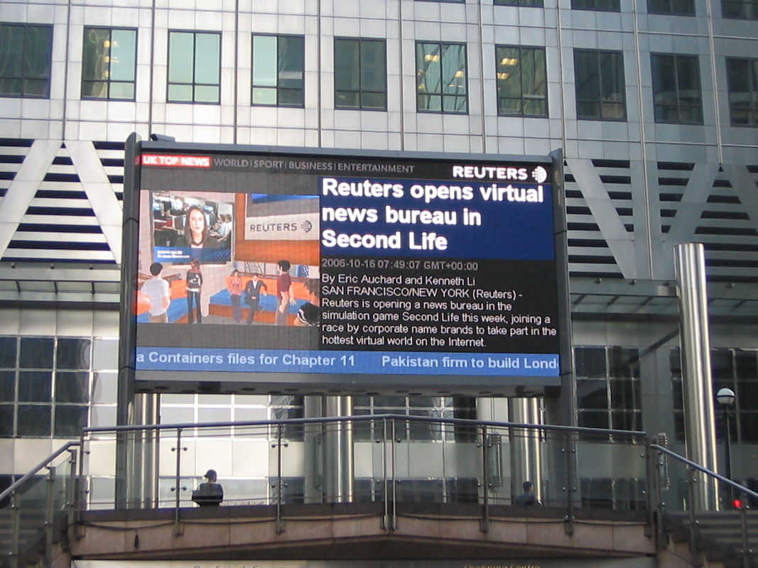 Verhuur scherm SMD P5.95 Outdoor Full Color LED Display 1R1G1B Advertentie LED Billboard