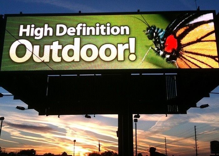 Buiten waterdicht High Power Fashion P10 HD Super Bright Led Screen Video Geschikt voor straten, winkelcentra, enz.