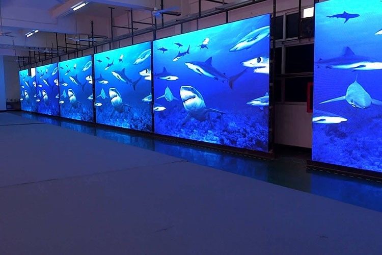 Verhuur scherm van gegoten aluminium 1R1G1B LED-scherm voor reclame Nova System P10 LED-scherm