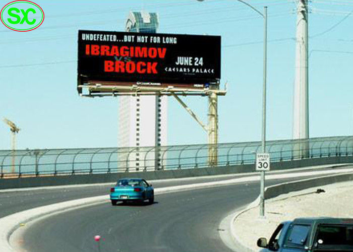 SMD-Aluminium die Video reclame Geleide Milieuvriendelijke Aanplakborden bevinden zich