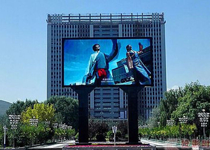 Waterdicht naadloos P8 Outdoor Full Color LED Display Reclame Led Screen