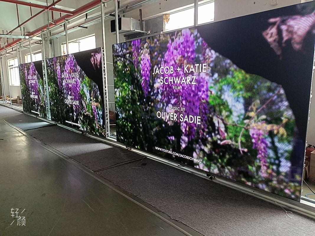 Kleine Pixel P2.5 HD Indoor LED Display Reclame Waterdicht Gewoon staal