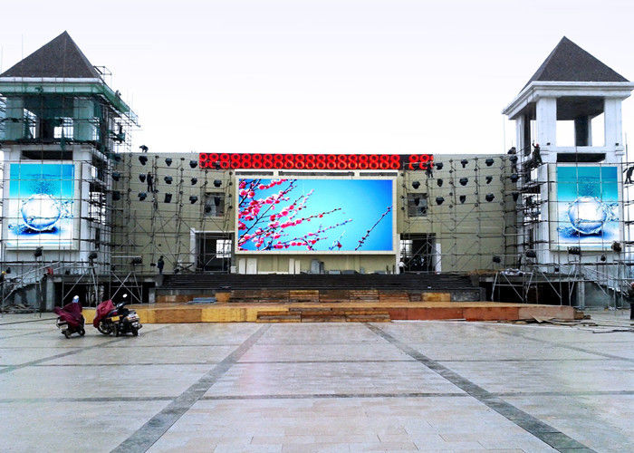 Outdoor P10 FULL Color Stadion omtrek Grote reclame LED-schermen
